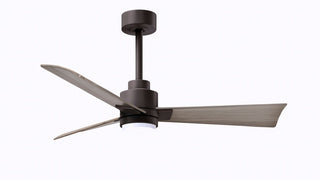 Matthews Fan Company - AKLK-TB-GA-42 - 42" Ceiling Fan - Alessandra - LK - Textured Bronze