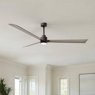 Alessandra - LK 72" Ceiling Fan in Textured Bronze