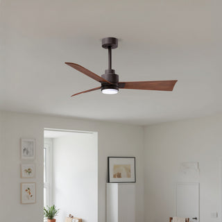 Alessandra - LK 42" Ceiling Fan in Textured Bronze