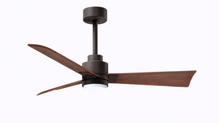 Matthews Fan Company - AKLK-TB-WN-42 - 42" Ceiling Fan - Alessandra - LK - Textured Bronze