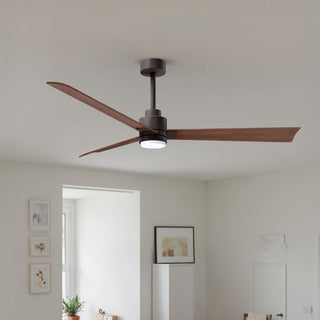 Alessandra - LK 56" Ceiling Fan in Textured Bronze
