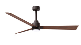 Matthews Fan Company - AKLK-TB-WN-56 - 56" Ceiling Fan - Alessandra - LK - Textured Bronze