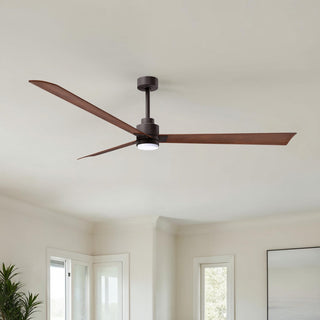 Alessandra - LK 72" Ceiling Fan in Textured Bronze