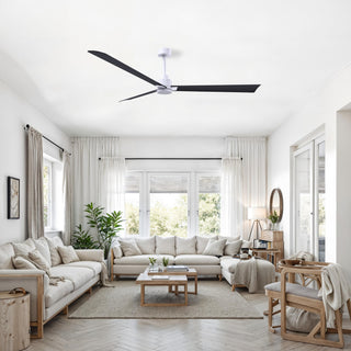 Alessandra 72" Ceiling Fan in Matte White