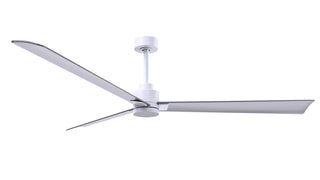 Matthews Fan Company - AK-MWH-BN-72 - 72" Ceiling Fan - Alessandra - Matte White