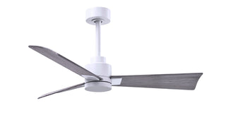 Matthews Fan Company - AK-MWH-BW-42 - 42" Ceiling Fan - Alessandra - Matte White