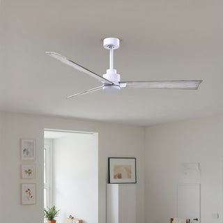 Alessandra 56" Ceiling Fan in Matte White