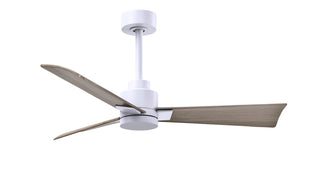 Matthews Fan Company - AK-MWH-GA-42 - 42" Ceiling Fan - Alessandra - Matte White