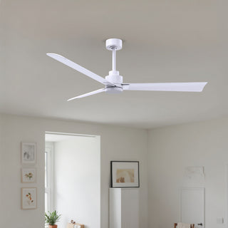 Alessandra 56" Ceiling Fan in Matte White