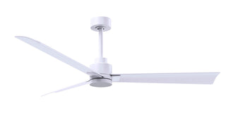Matthews Fan Company - AK-MWH-MWH-56 - 56" Ceiling Fan - Alessandra - Matte White