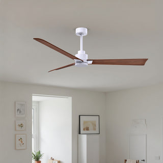 Alessandra 56" Ceiling Fan in Matte White