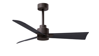 Matthews Fan Company - AK-TB-BK-42 - 42" Ceiling Fan - Alessandra - Textured Bronze