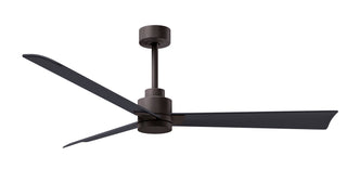 Matthews Fan Company - AK-TB-BK-56 - 56" Ceiling Fan - Alessandra - Textured Bronze