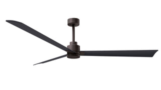 Matthews Fan Company - AK-TB-BK-72 - 72" Ceiling Fan - Alessandra - Textured Bronze