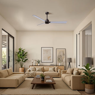 Alessandra 56" Ceiling Fan in Textured Bronze