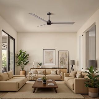 Alessandra 72" Ceiling Fan in Textured Bronze