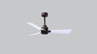 Alessandra 42" Ceiling Fan in Textured Bronze