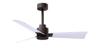 Matthews Fan Company - AK-TB-MWH-42 - 42" Ceiling Fan - Alessandra - Textured Bronze