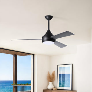 Donaire 52" Ceiling Fan in Matte Black