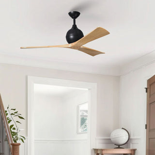 Irene-3 52" Ceiling Fan in Matte Black