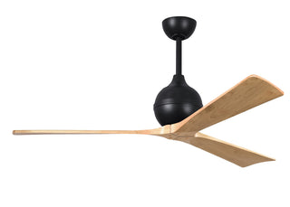 Matthews Fan Company - IR3-BK-LM-60 - 60" Ceiling Fan - Irene-3 - Matte Black
