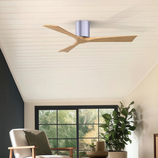 Irene-3H 52" Ceiling Fan in Brushed Nickel