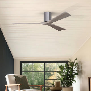 Irene-3H 60" Ceiling Fan in Brushed Pewter