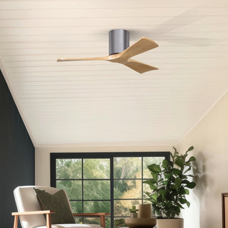 Irene-3H 42" Ceiling Fan in Brushed Pewter
