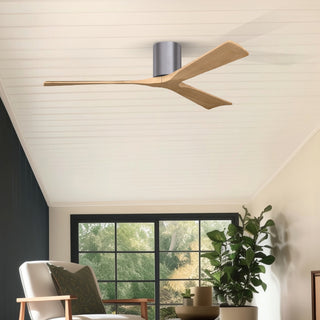 Irene-3H 60" Ceiling Fan in Brushed Pewter