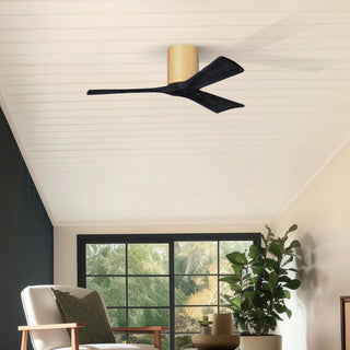 Irene-3H 42" Ceiling Fan in Light Maple Tone