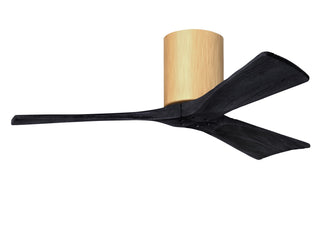Matthews Fan Company - IR3H-LM-BK-42 - 42" Ceiling Fan - Irene-3H - Light Maple Tone