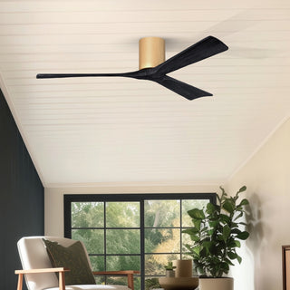 Irene-3H 60" Ceiling Fan in Light Maple Tone