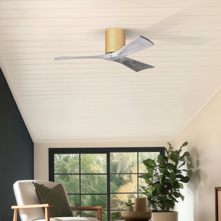 Irene-3H 42" Ceiling Fan in Light Maple Tone