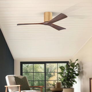 Irene-3H 52" Ceiling Fan in Light Maple Tone