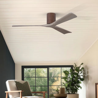 Irene-3H 60" Ceiling Fan in Walnut Tone