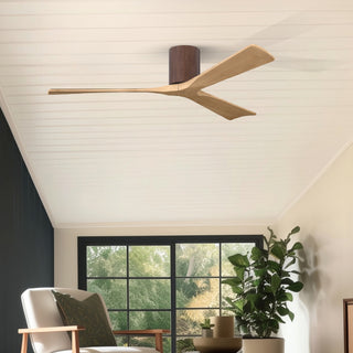 Irene-3H 60" Ceiling Fan in Walnut Tone