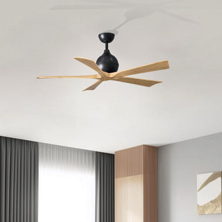 Irene-5 52" Ceiling Fan in Matte Black