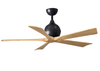 Matthews Fan Company - IR5-BK-LM-52 - 52" Ceiling Fan - Irene-5 - Matte Black