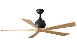 Matthews Fan Company - IR5-BK-LM-60 - 60" Ceiling Fan - Irene-5 - Matte Black
