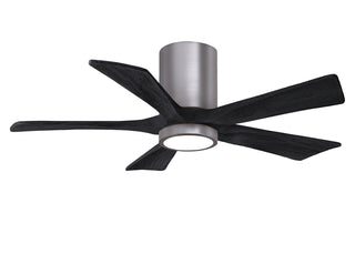 Matthews Fan Company - IR5HLK-BP-BK-42 - 42" Ceiling Fan - Irene-5HLK - Brushed Pewter