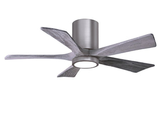 Matthews Fan Company - IR5HLK-BP-BW-42 - 42" Ceiling Fan - Irene-5HLK - Brushed Pewter