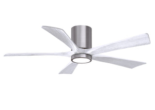 Matthews Fan Company - IR5HLK-BP-MWH-52 - 52" Ceiling Fan - Irene-5HLK - Brushed Pewter