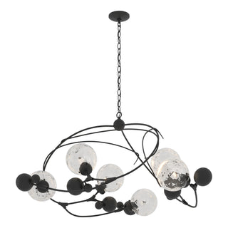 Hubbardton Forge - 136421-SKT-10-LL0639 - Sprig Circular Pendant - Sprig - Black