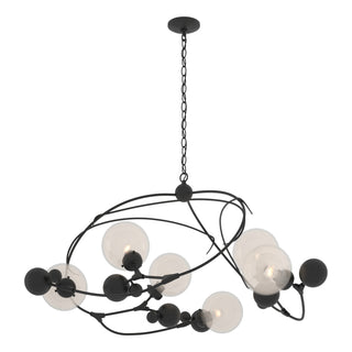 Hubbardton Forge - 136421-SKT-10-WF0639 - Sprig Circular Pendant - Sprig - Black