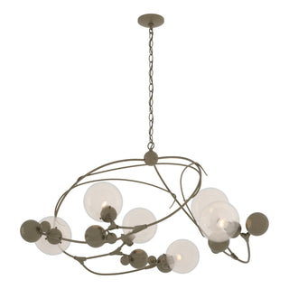 Hubbardton Forge - 136421-SKT-84-WF0639 - Sprig Circular Pendant - Sprig - Soft Gold