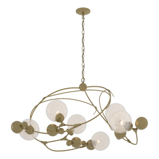 Hubbardton Forge - 136421-SKT-86-WF0639 - Sprig Circular Pendant - Sprig - Modern Brass