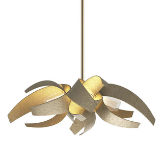 Hubbardton Forge - 136500-SKT-MULT-84-YE0352 - Corona Small Pendant - Corona - Soft Gold