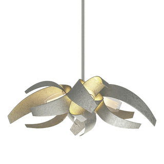 Hubbardton Forge - 136500-SKT-MULT-85-YE0352 - Corona Small Pendant - Corona - Sterling