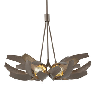 Hubbardton Forge - 136502-SKT-MULT-05-BR-YE0352 - Corona Brass Accent Pendant - Corona - Bronze