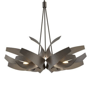 Hubbardton Forge - 136505-SKT-MULT-14-YE0377 - Corona Large Pendant - Corona - Oil Rubbed Bronze